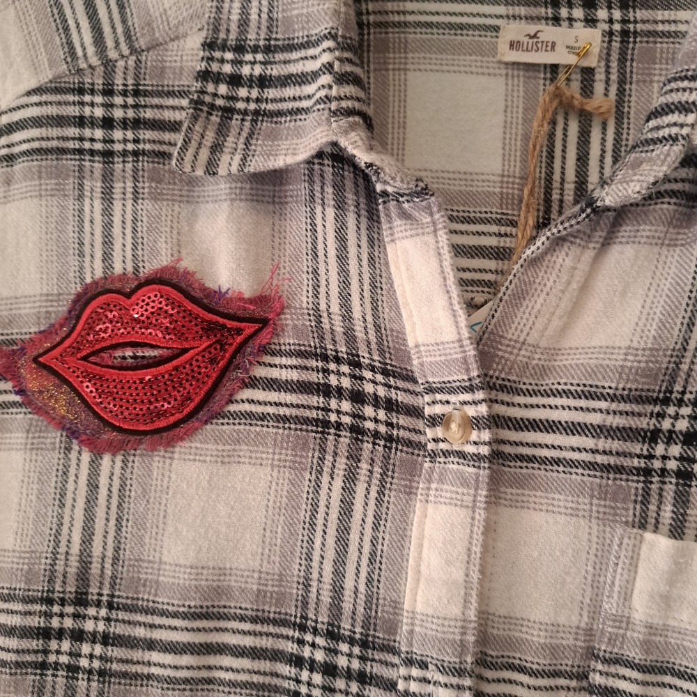 Hollister Flannel Shirt S - Picture 3 of 3